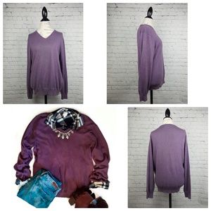 J. Crew V-Neck Sweater (5% Cashmere)